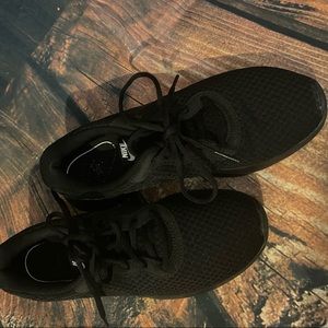 Women’s Nike shoes - black size 8